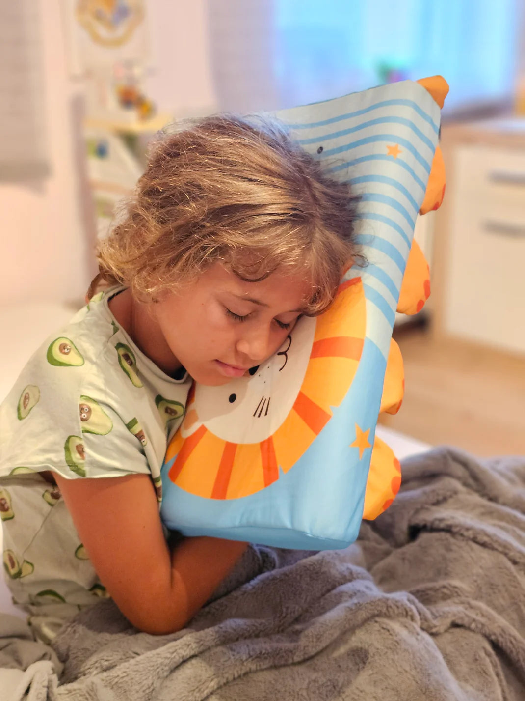 Niño descansando con la almohada Calmly®